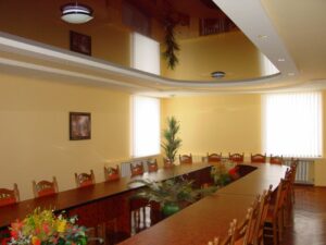 Натяжной потолок в офисе 4 Natyazhnoj potolok v ofise 5 - Potolki Stretch